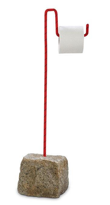 Produktfoto handlanger Toilettenpapierhalter mit 1 Rolle Toilettenpapier.