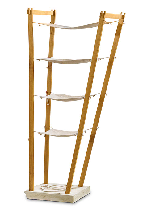 Produktfoto zwiespalt Garderobe ausgeklappt.