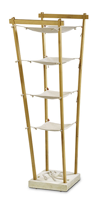 Produktfoto zwiespalt Garderobe ausgeklappt.